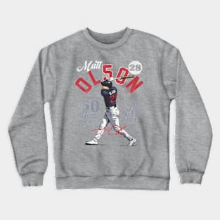 Matt Olson Atlanta 50 Homers Crewneck Sweatshirt